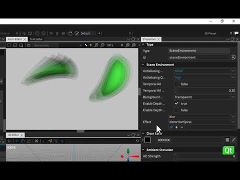 Getting Started with QDS - Using the Qt Quick 3D Custom Shader Utilities, Materials, and Effects