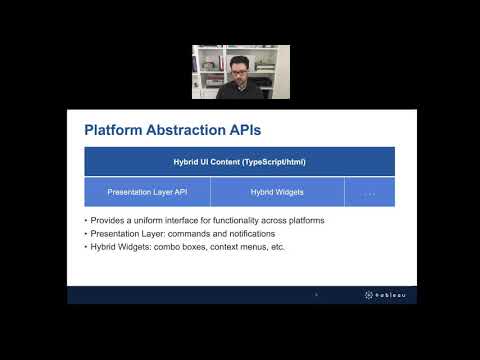 Hybrid UI in Tableau Desktop