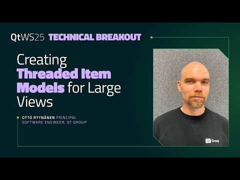 Creating Threaded Item Models for Large Views